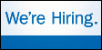 We're Hiring
